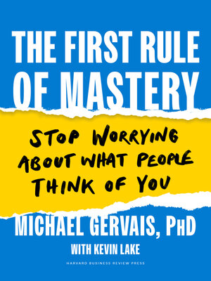 cover image of The First Rule of Mastery
